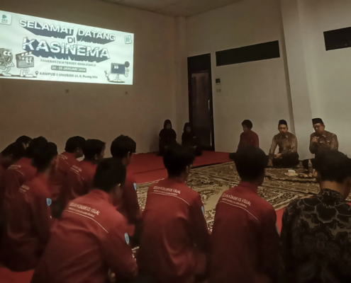 Suasana Nonton Kasinema21, Pameran FIlm Pendek Mahasiswa DKV Unusida (Foto: Humas Unusida)