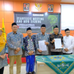 Penandatanganan MoU antara Rektor UNU Sumatera Barat dan Unusida (Foto: Humas Unusida)